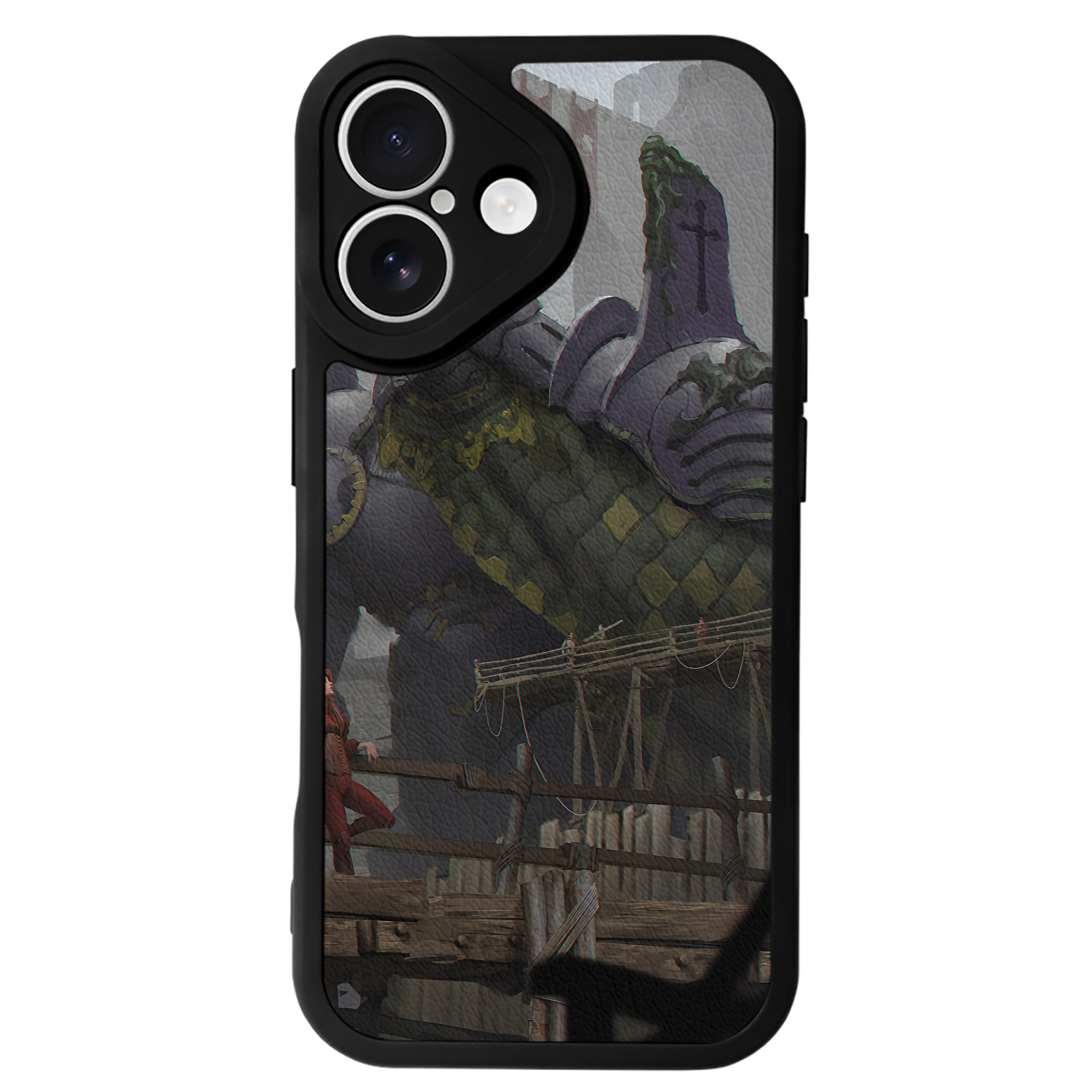 （画像用） EVA 新世紀エヴァンゲリオン 【iPhone 16シリーズ対応】シリコンスマホケース（レザー調） 材質：シリコン